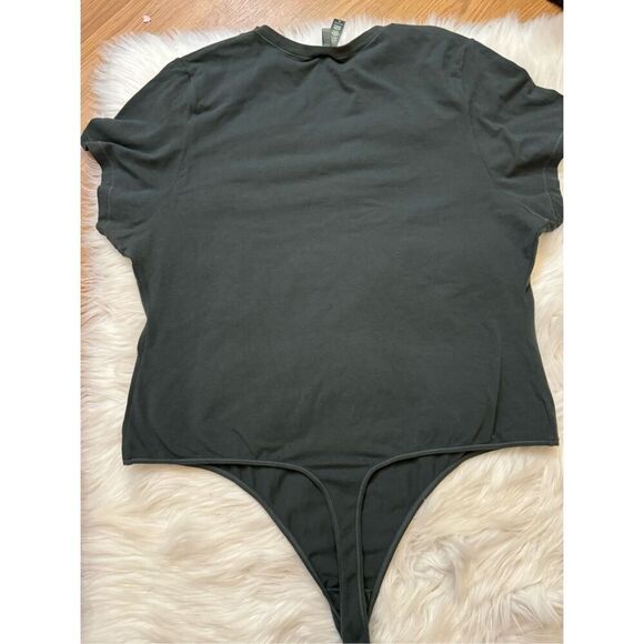 Skims TShirt Bodysuit Charcoal Gray 4x - Picture 4 of 4